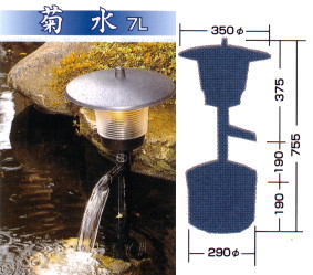 ゼンスイウォータークリーナー菊水7L・和金5DL・コメット4L・琉金3L