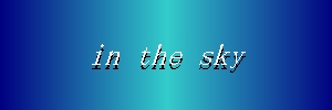 in the sky